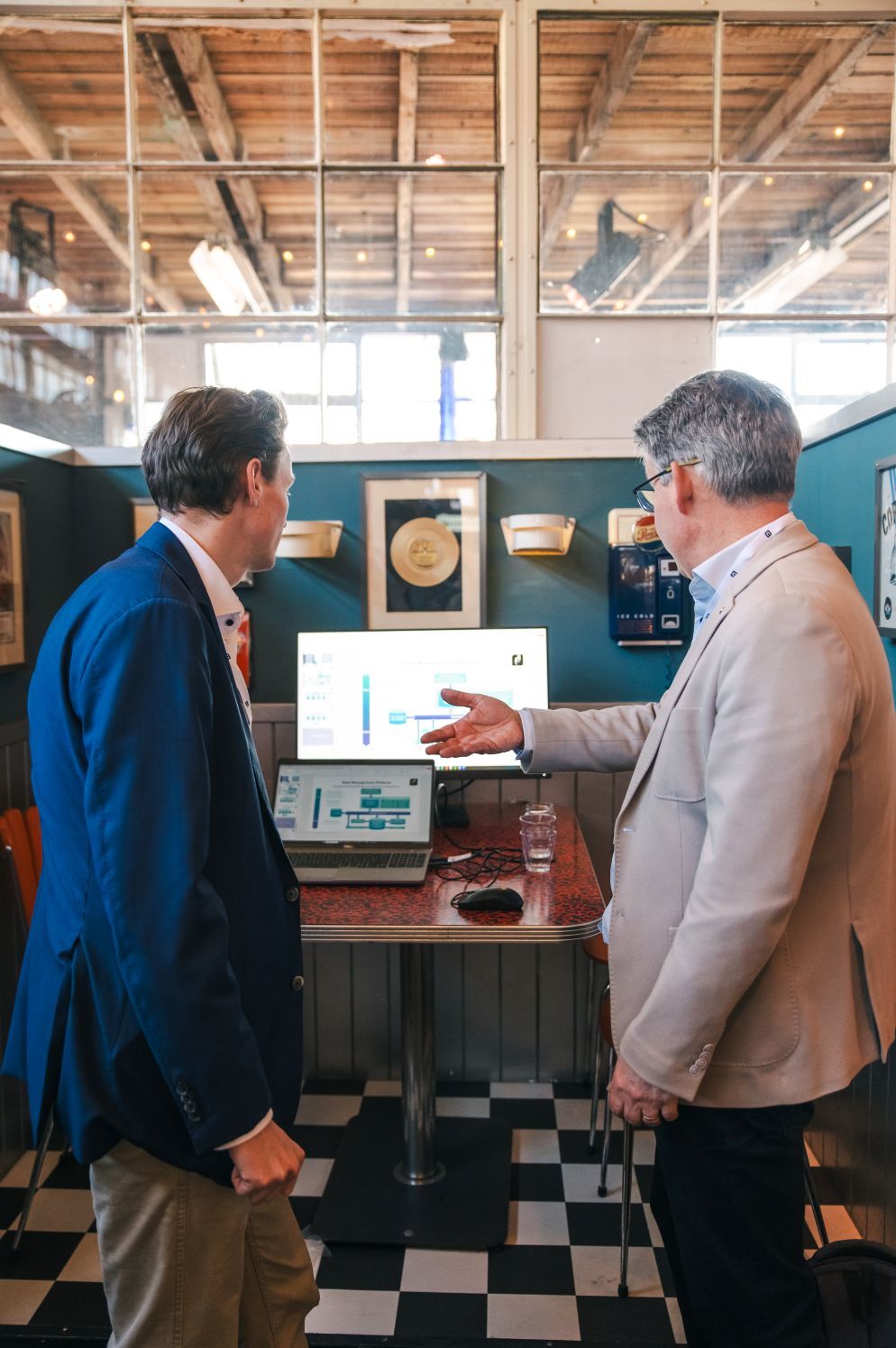 Demo datamanagement booth