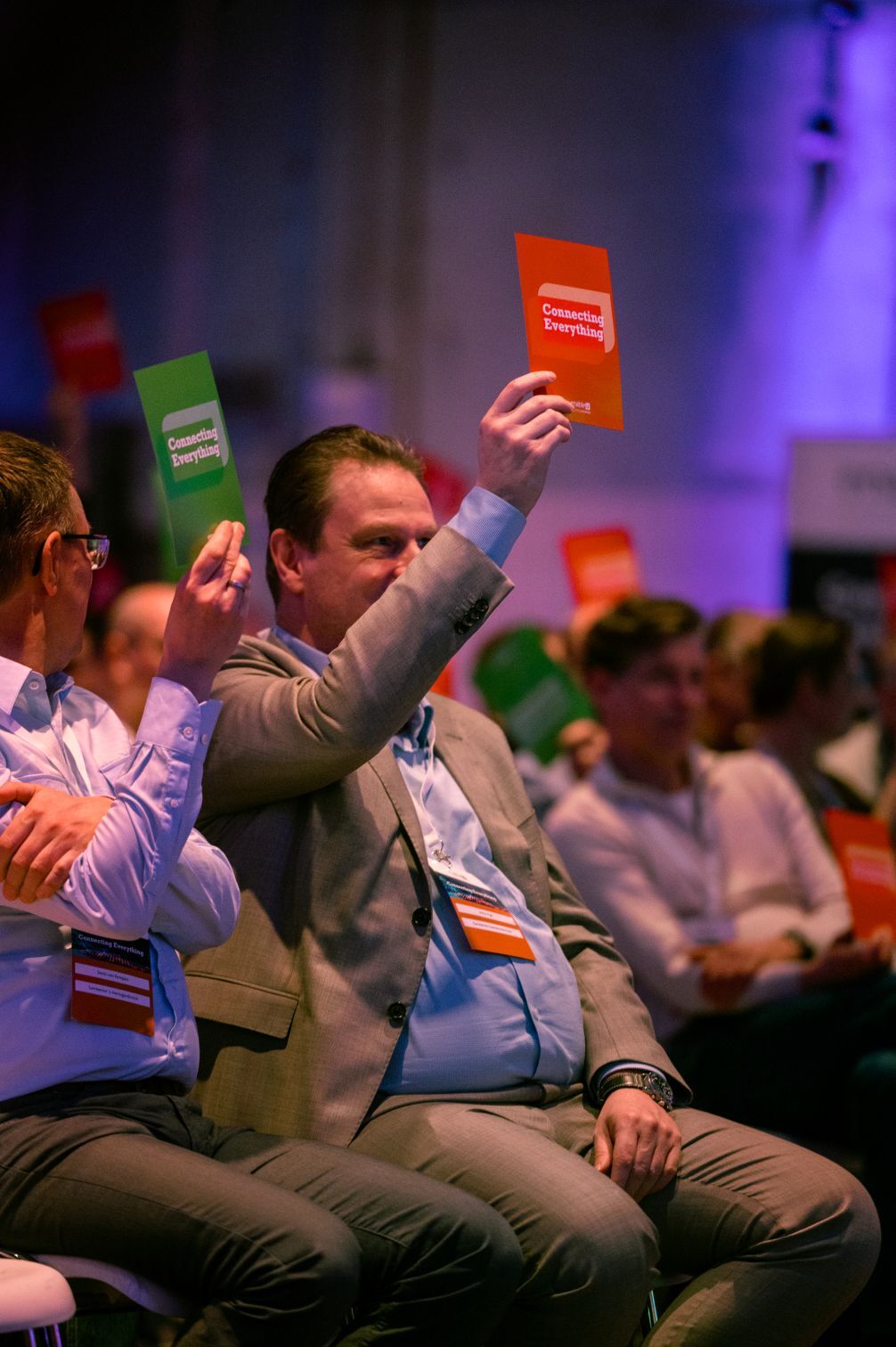 Keynote sessie publiek